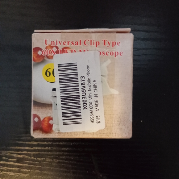 NIB universal clip type 60X Led microscope - Picture 3 of 4